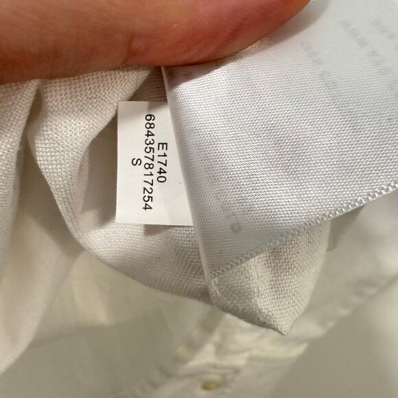 AYR White Button-Up Blouse - Picture 8 of 8